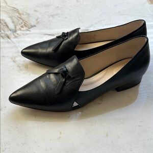 Cole Haan Viola Leather Flat Loafer